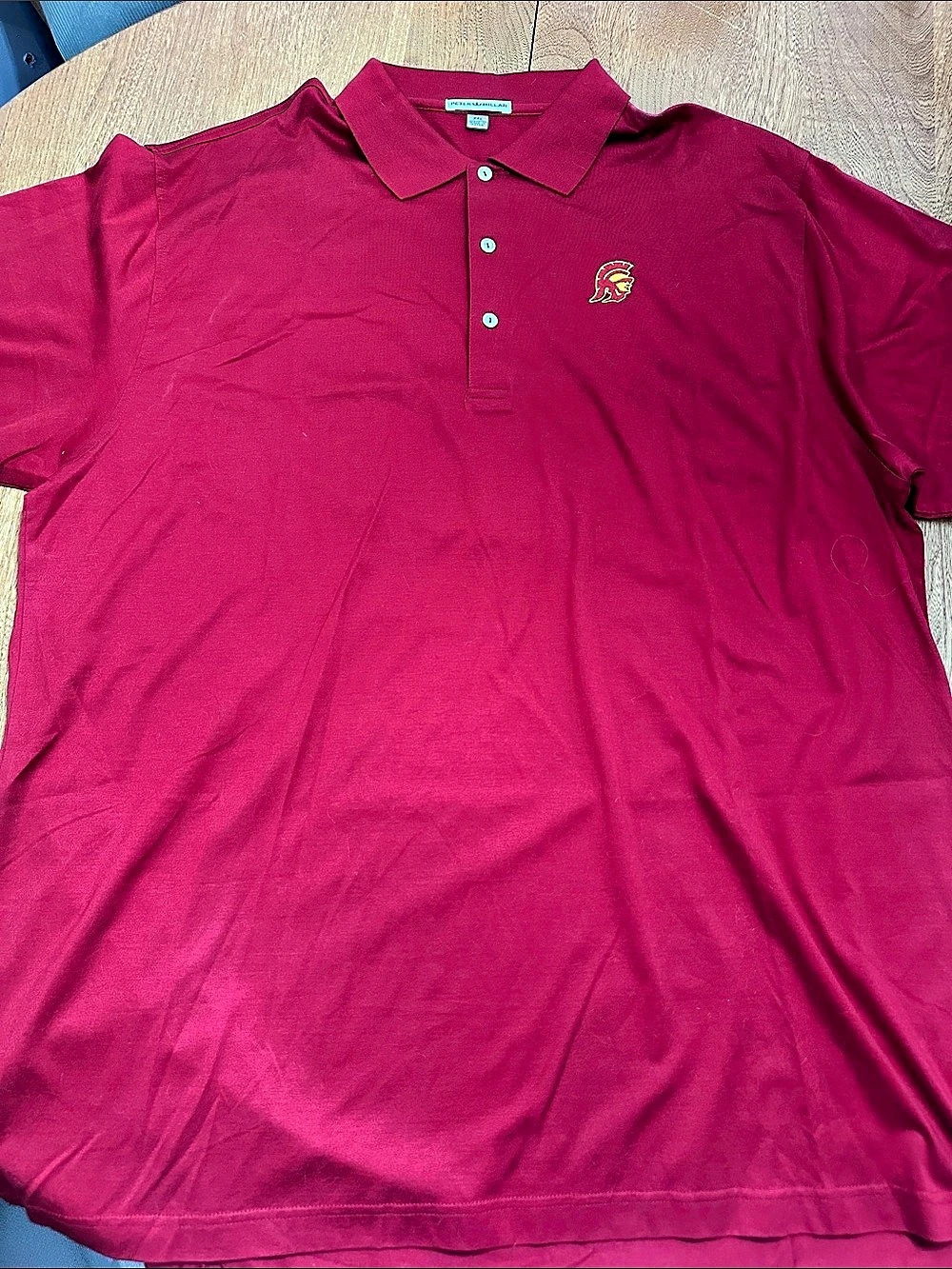 Peter Millar Polo Shirt in Pink Size XXL Like New